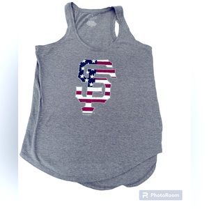 SF Giants Patriotic Baseball ⚾️ Tank Top